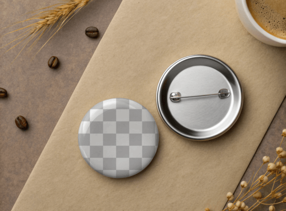 Download Pin Badge Mockup PNG Metal Badge Mockups - Mockups Collection