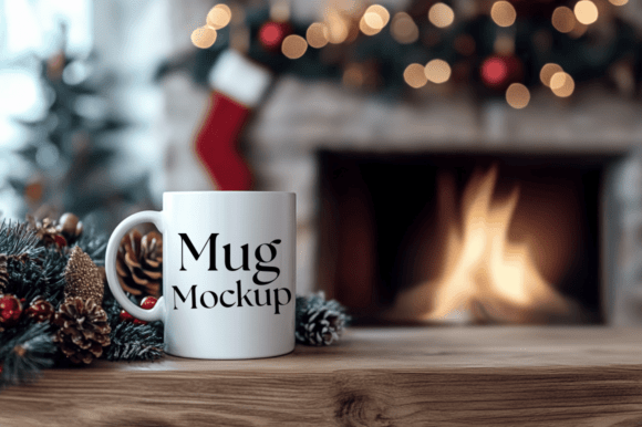 Download Christmas White Mug Mockup - Christmas white mug mockup Collection