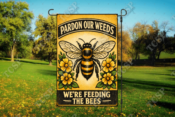 Download Pardon Our Weeds Garden Flag - Garden flag Collection